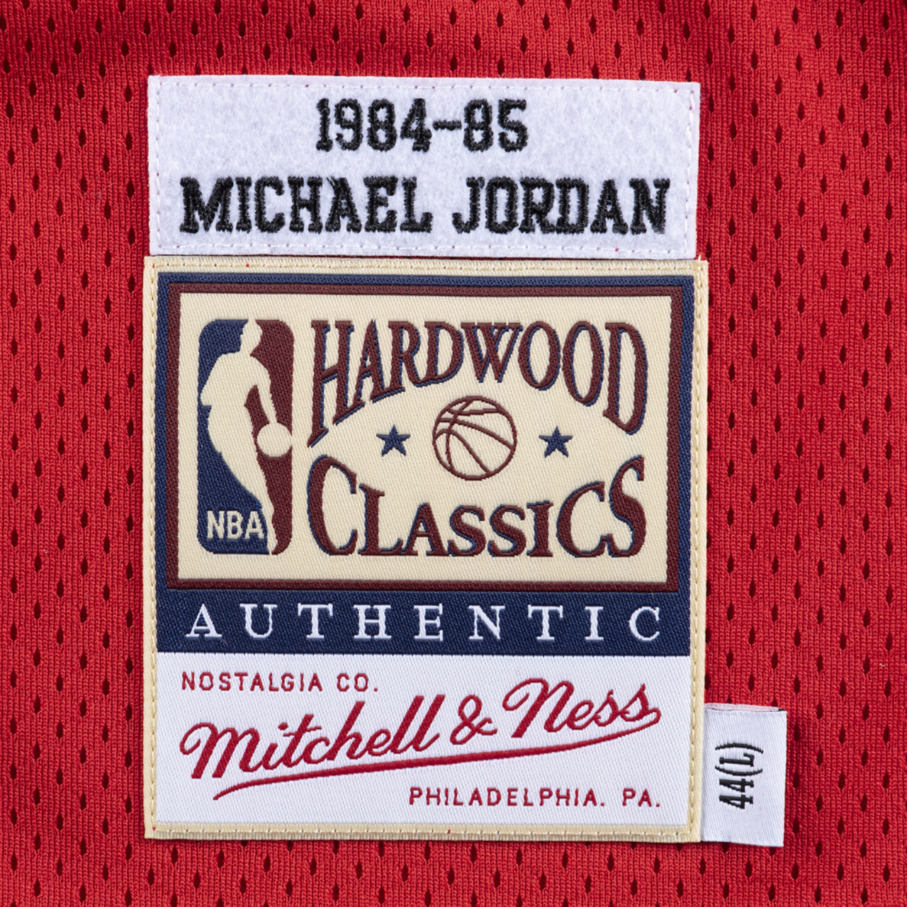 Mitchell & Ness Bulls Authentic Jersey Image 3 of 3. Tap to open photo gallery.