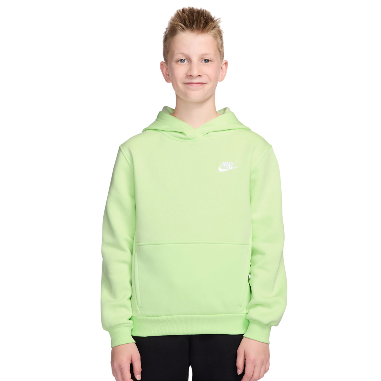 Nike NSW Club LBR Fleece Hoodie  Image 1 of 3. Tap to open photo gallery.