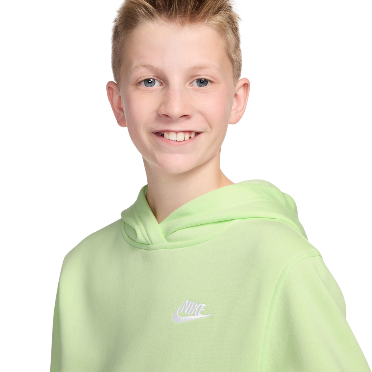 Nike NSW Club LBR Fleece Hoodie  Image 3 of 3. Tap to open photo gallery.