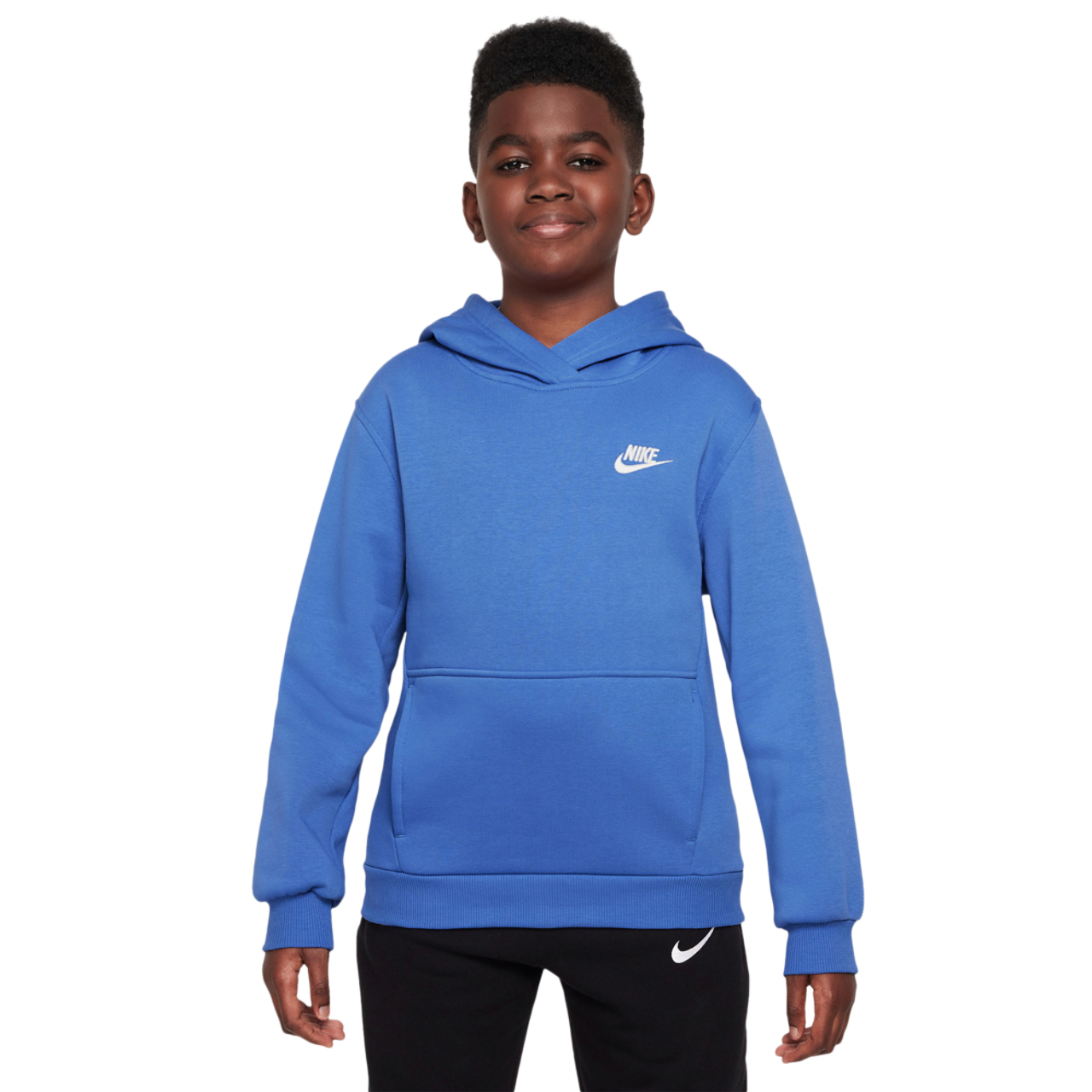 Nike NSW Club HBR Fleece Hoodie - Boys' Grade School | Foot Locker