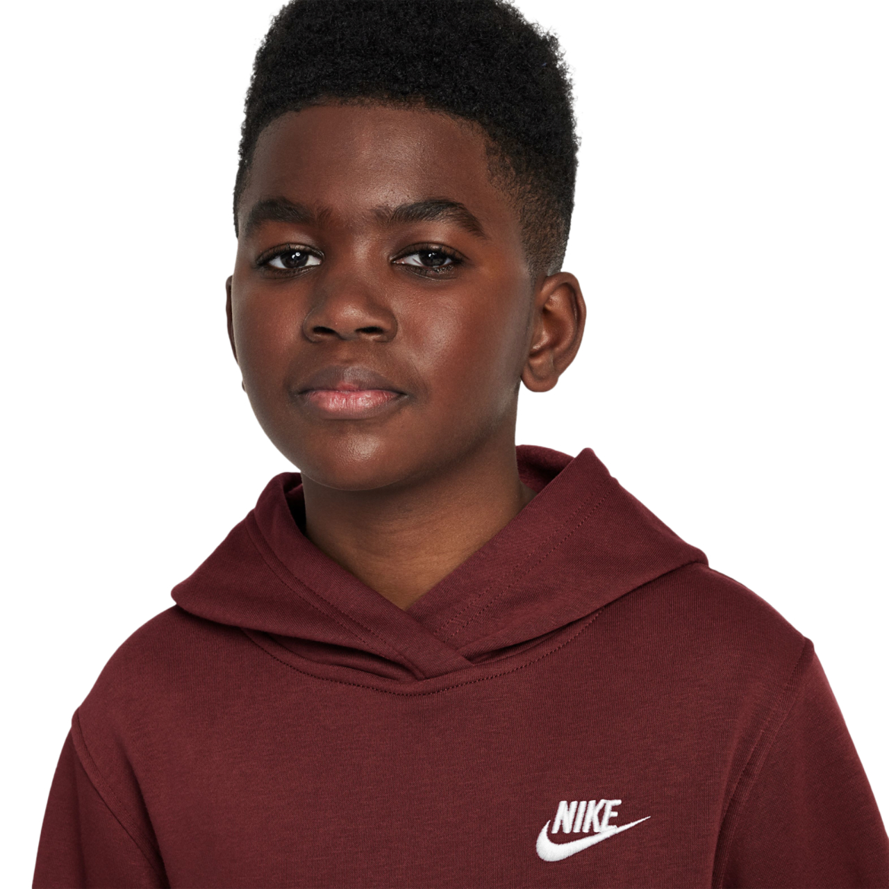 Nike NSW Club LBR Fleece Hoodie  Image 3 of 3. Tap to open photo gallery.