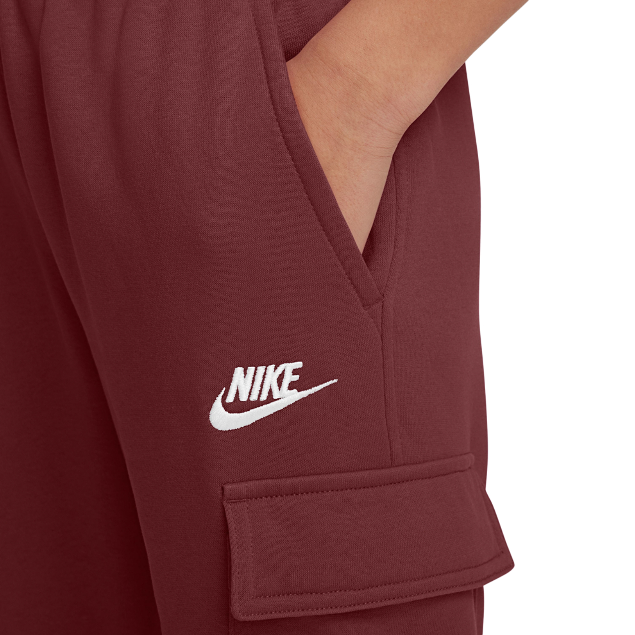 Nike NSW Club Fleece LBR Cargo Pants  Image 3 of 3. Tap to open photo gallery.