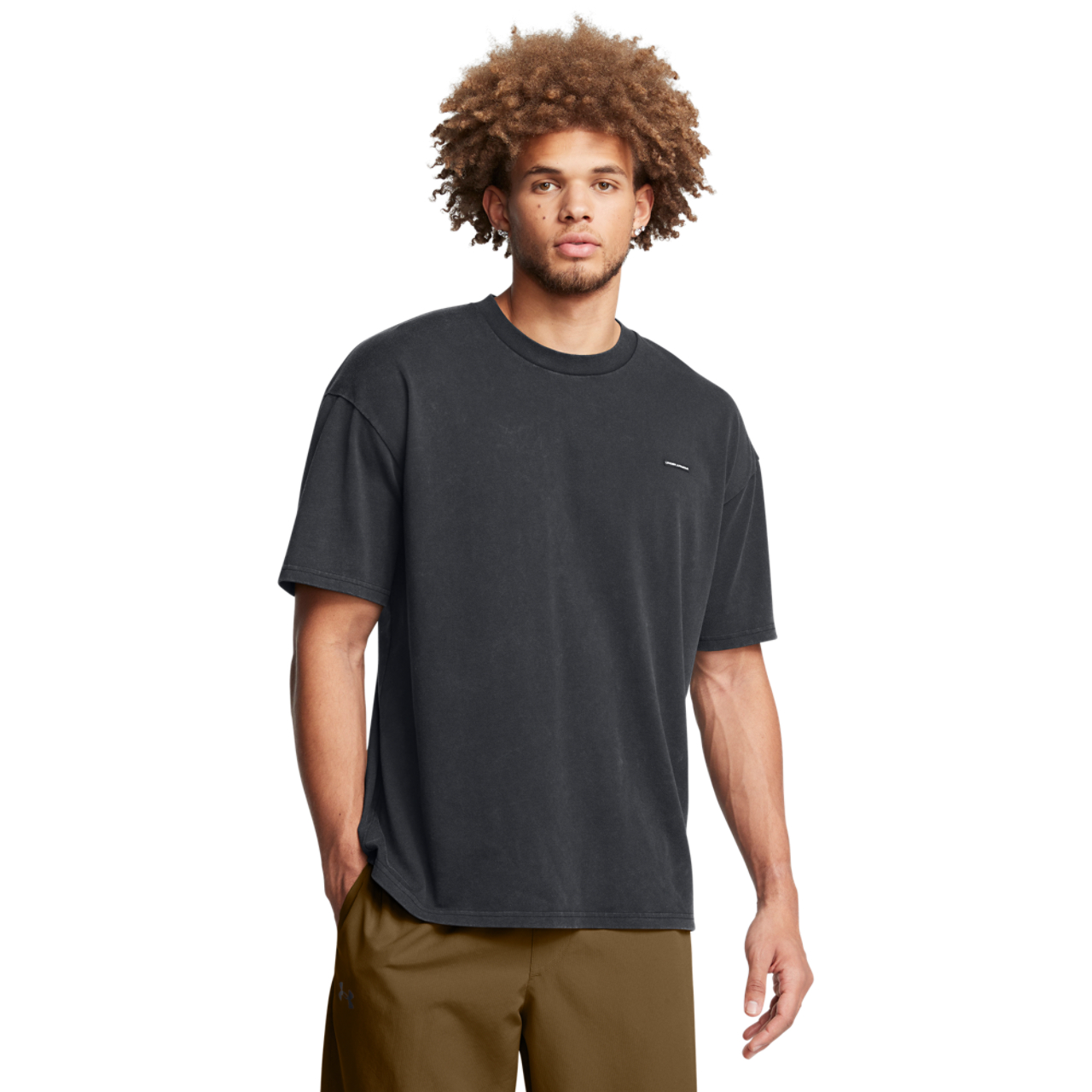 Under Armour HW OS Logo T-Shirt Image 1 of 4. Tap to open photo gallery.
