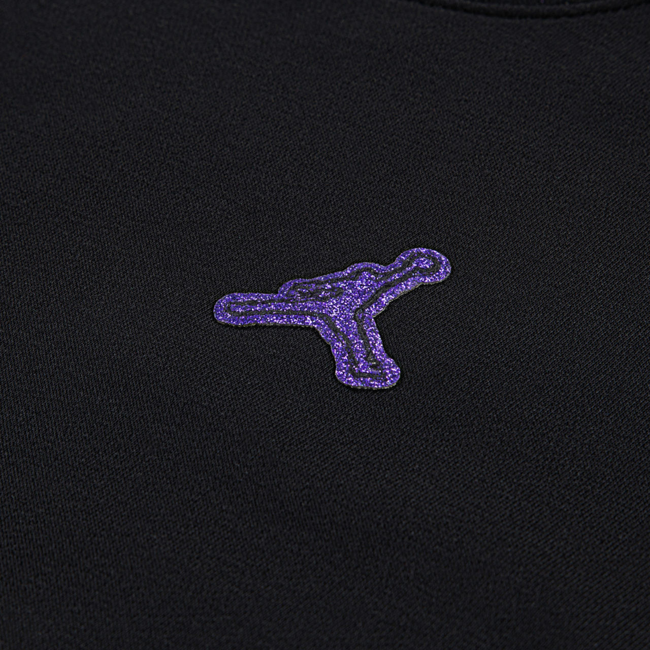 Jordan Blue Jeans & Bling Fleece Crew  Image 3 of 5. Tap to open photo gallery.