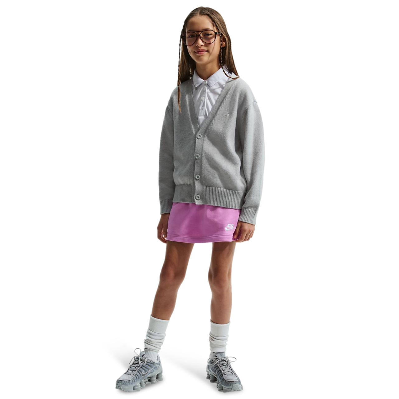 Nike Club FT LBR Skirt  Image 3 of 4. Tap to open photo gallery.