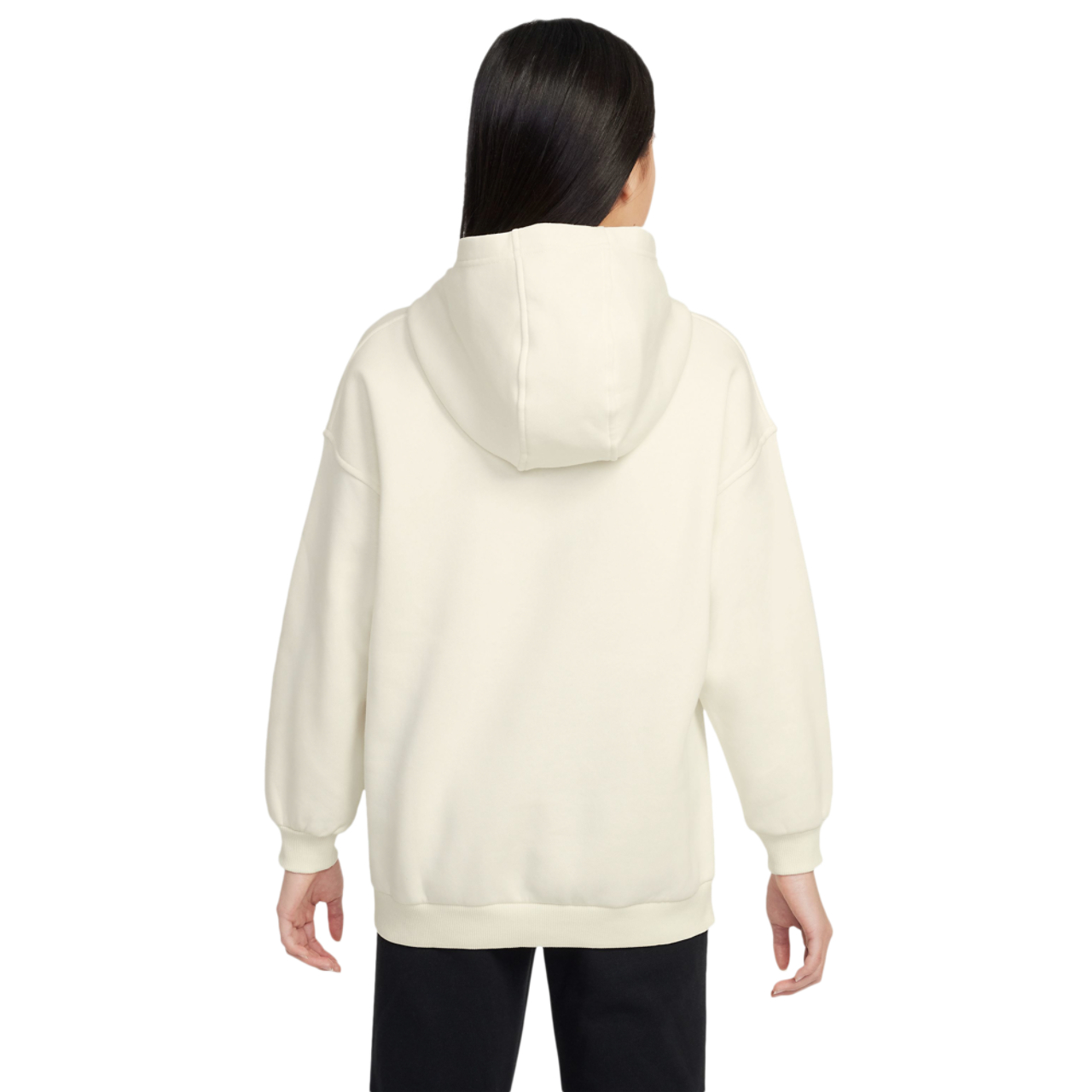 Nike NSW Club Fleece Oversized PO Hoodie  Image 2 of 3. Tap to open photo gallery.