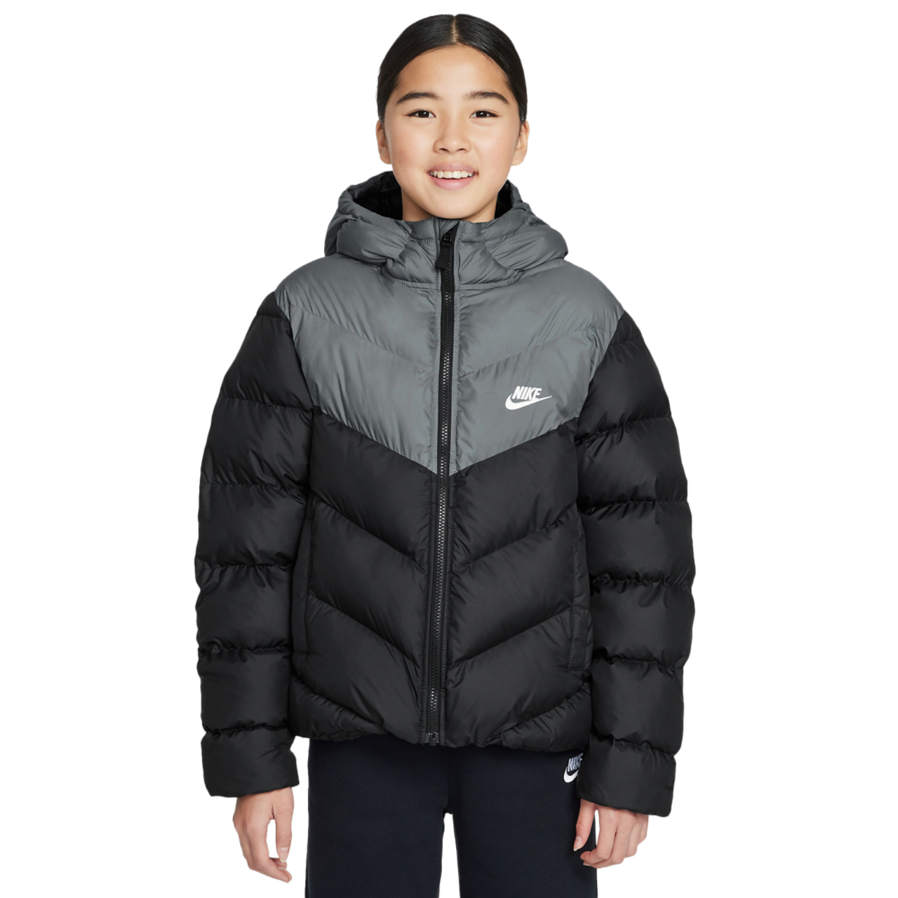 Nike ADP Colorblock Puffer Jacket  Image 1 of 3. Tap to open photo gallery.