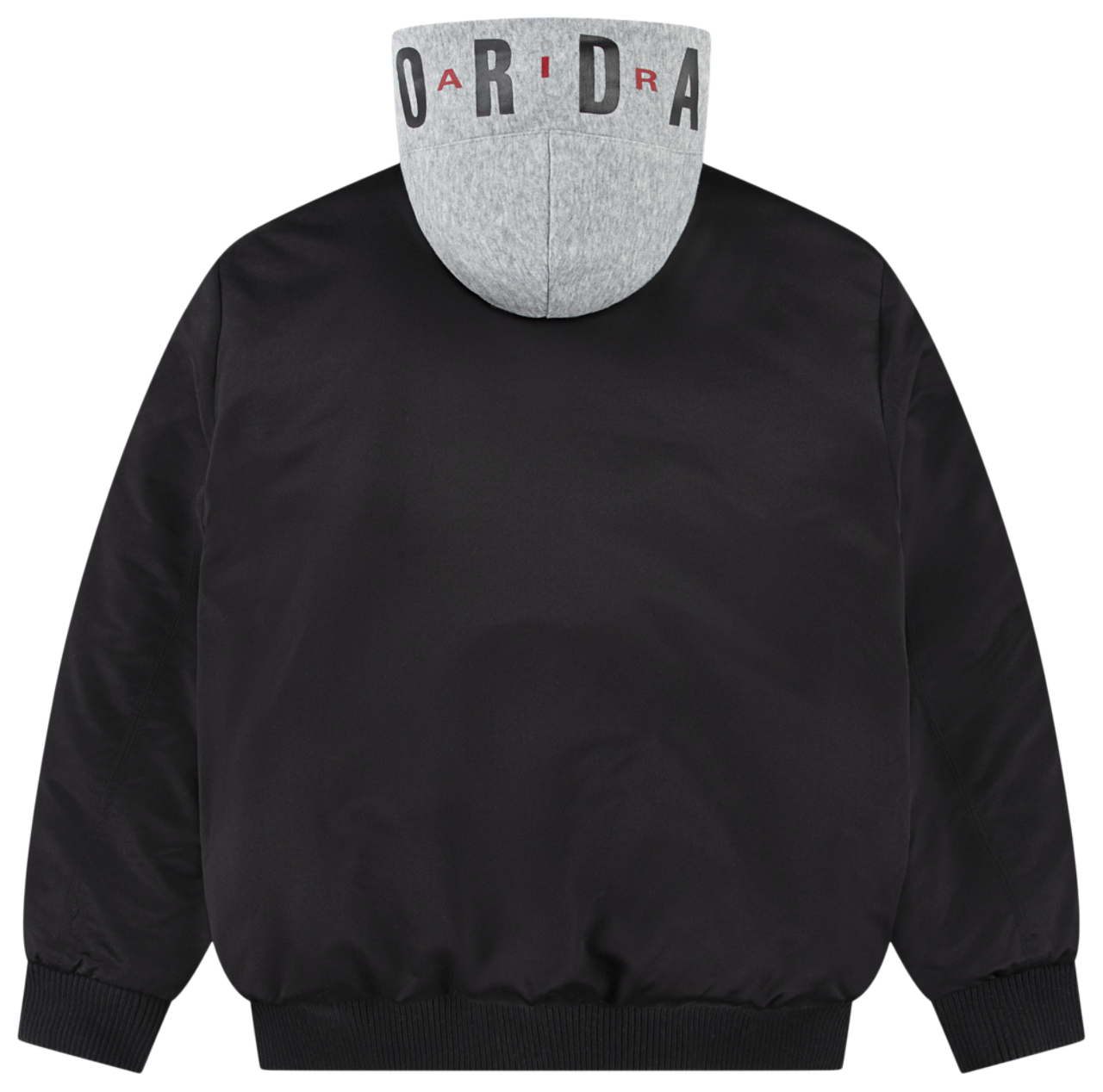 Jordan Big Logo Hooded Bomber Jacket  Image 2 of 4. Tap to open photo gallery.