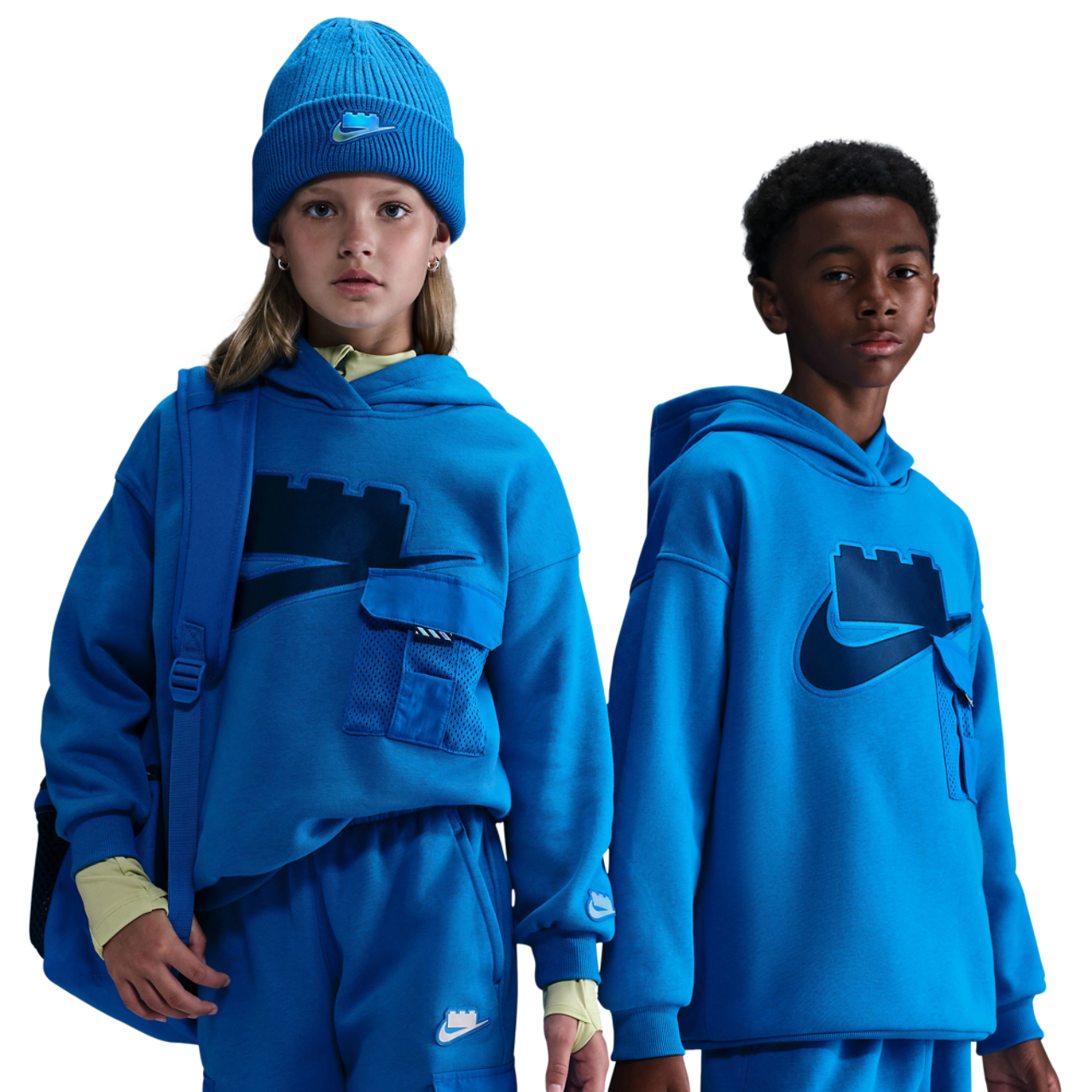 Nike NSW  LEGO Club Fleece Pullover Hoodie  Image 1 of 3. Tap to open photo gallery.