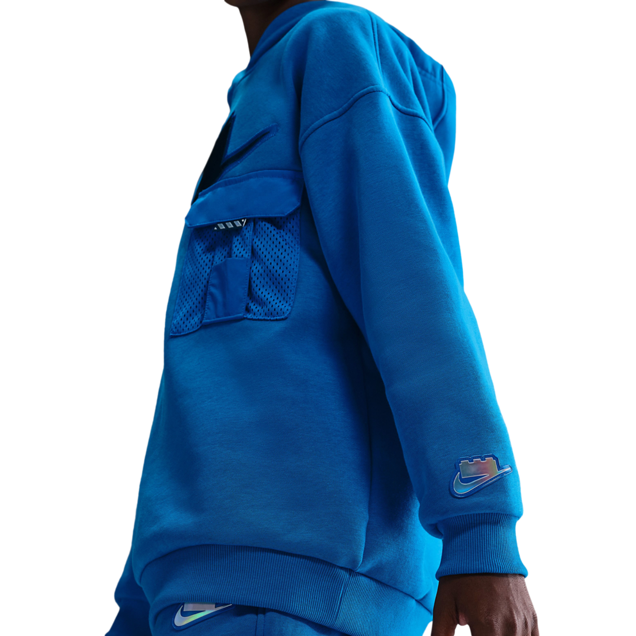 Nike NSW  LEGO Club Fleece Pullover Hoodie  Image 3 of 3. Tap to open photo gallery.