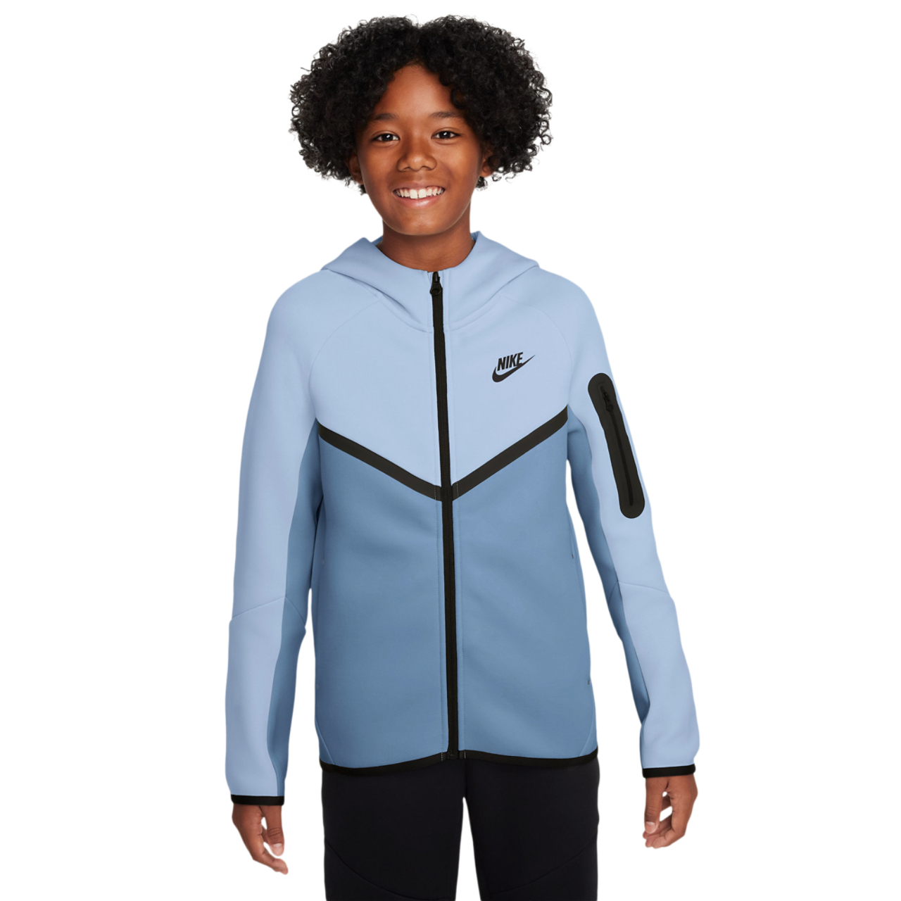 Nike Chandail en molleton Tech à glissière pleine longueur Image 1 de 3. Appuyez pour ouvrir la galerie de photos.