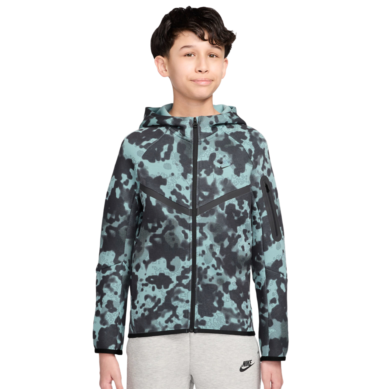 Nike NSW Tech Fleece Seasonal Full-Zip  Image 1 of 3. Tap to open photo gallery.