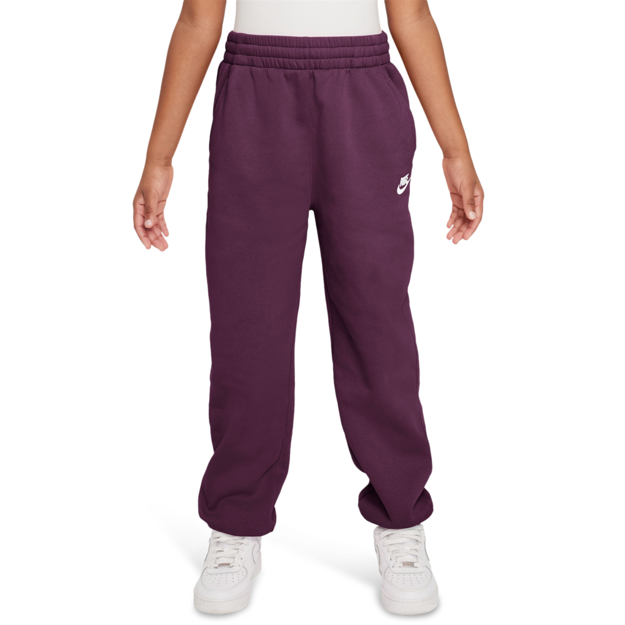 Nike NSW Club LBR Oversized Fleece Pants  Image 1 of 3. Tap to open photo gallery.