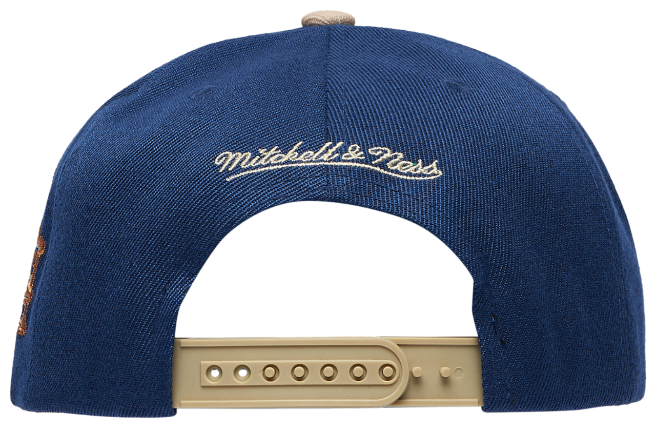 Mitchell & Ness Diamondbacks Navy & Tan Pro Pinch Cap Image 4 of 5. Tap to open photo gallery.