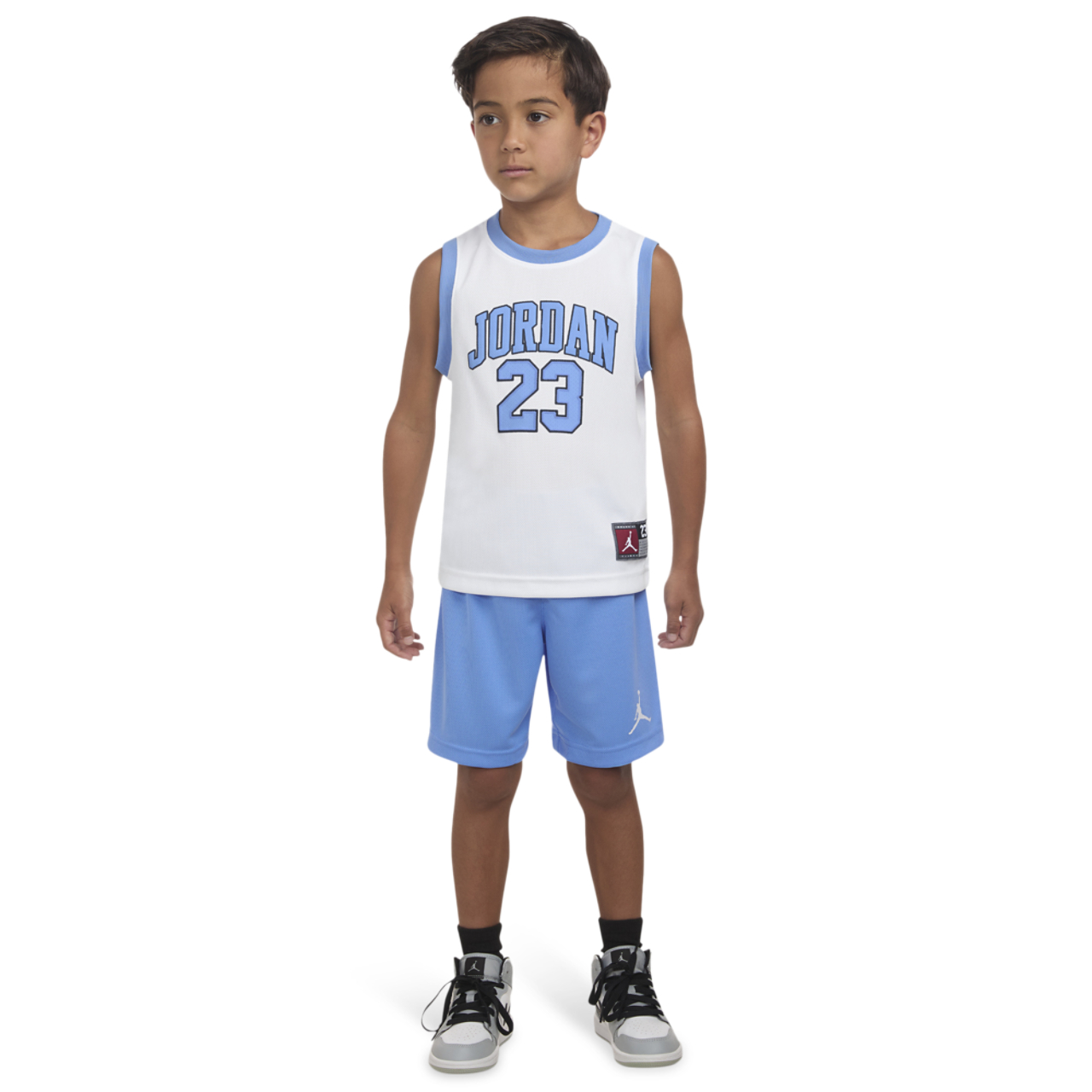 Jordan 23 Jersey Set Image 1 of 9. Tap to open photo gallery.