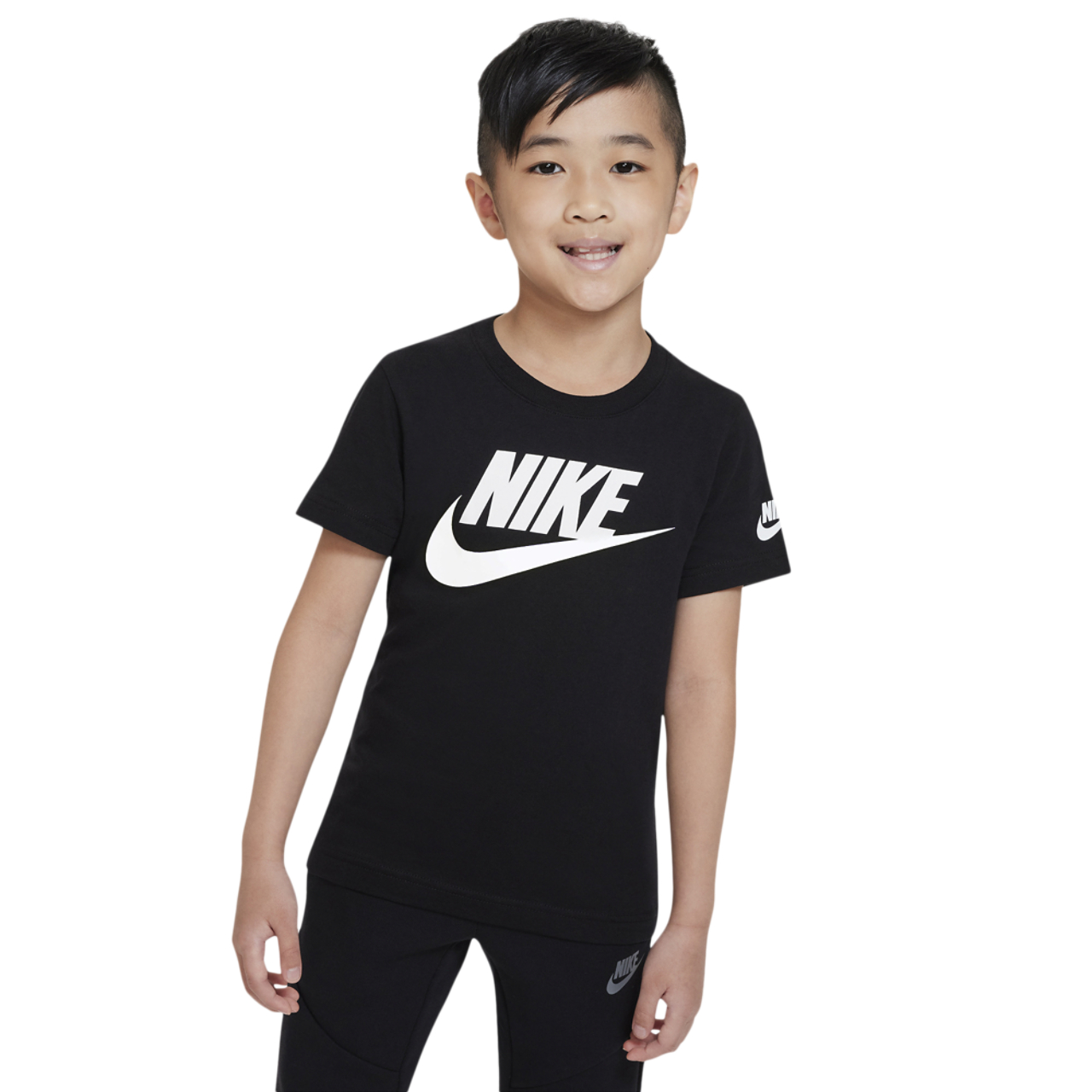 Nike Futura Evergreen Short Sleeve T-Shirt Image 1 of 8. Tap to open photo gallery.
