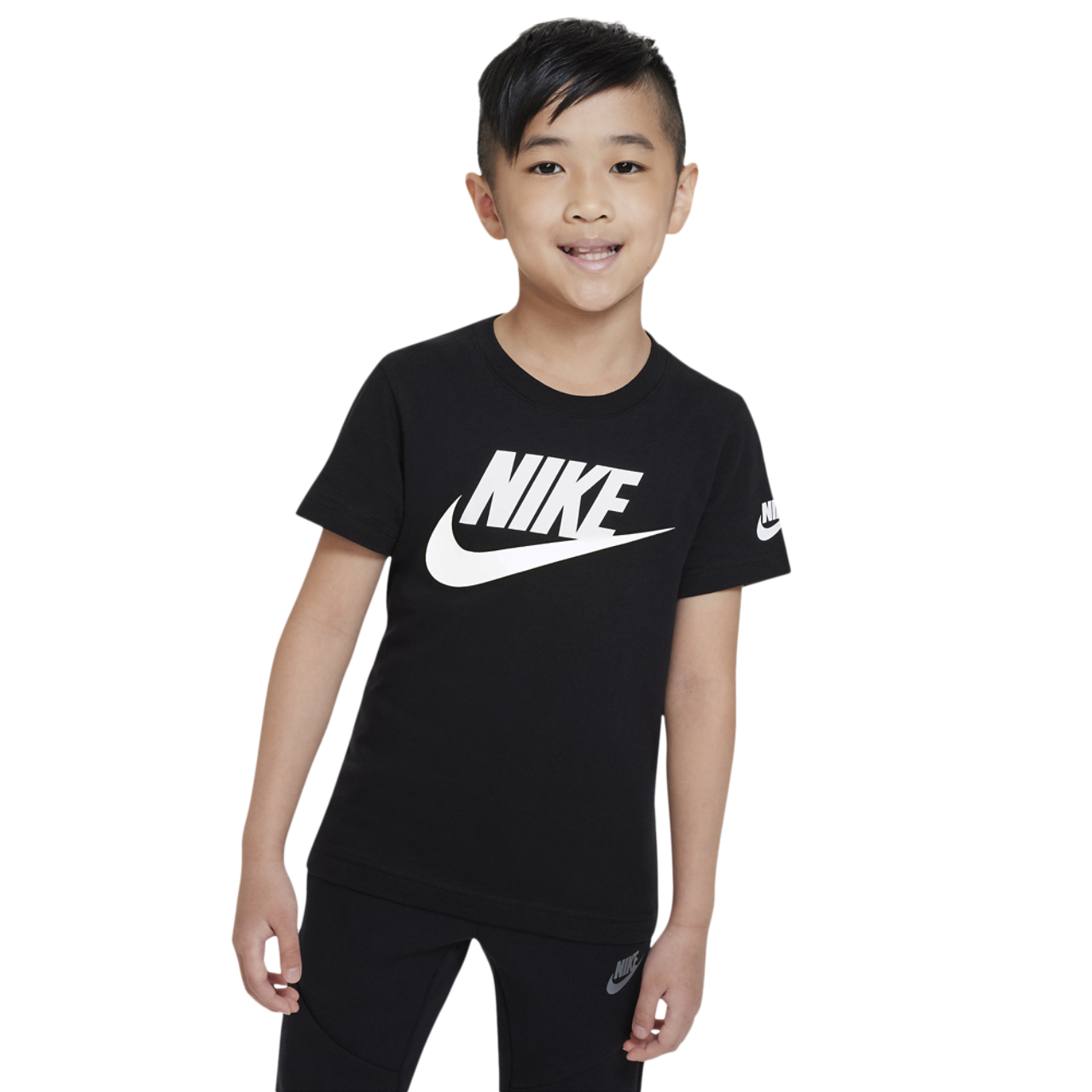 Nike Futura Evergreen Short Sleeve T-Shirt Image 1 of 8. Tap to open photo gallery.