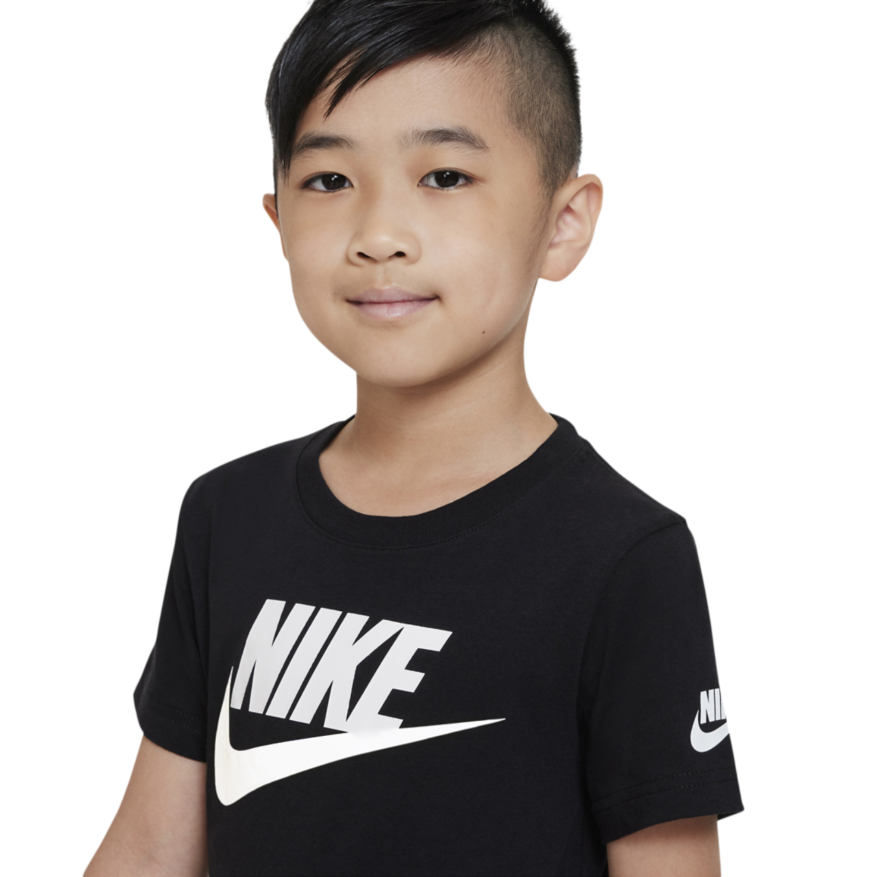 Nike Futura Evergreen Short Sleeve T-Shirt Image 3 of 8. Tap to open photo gallery.