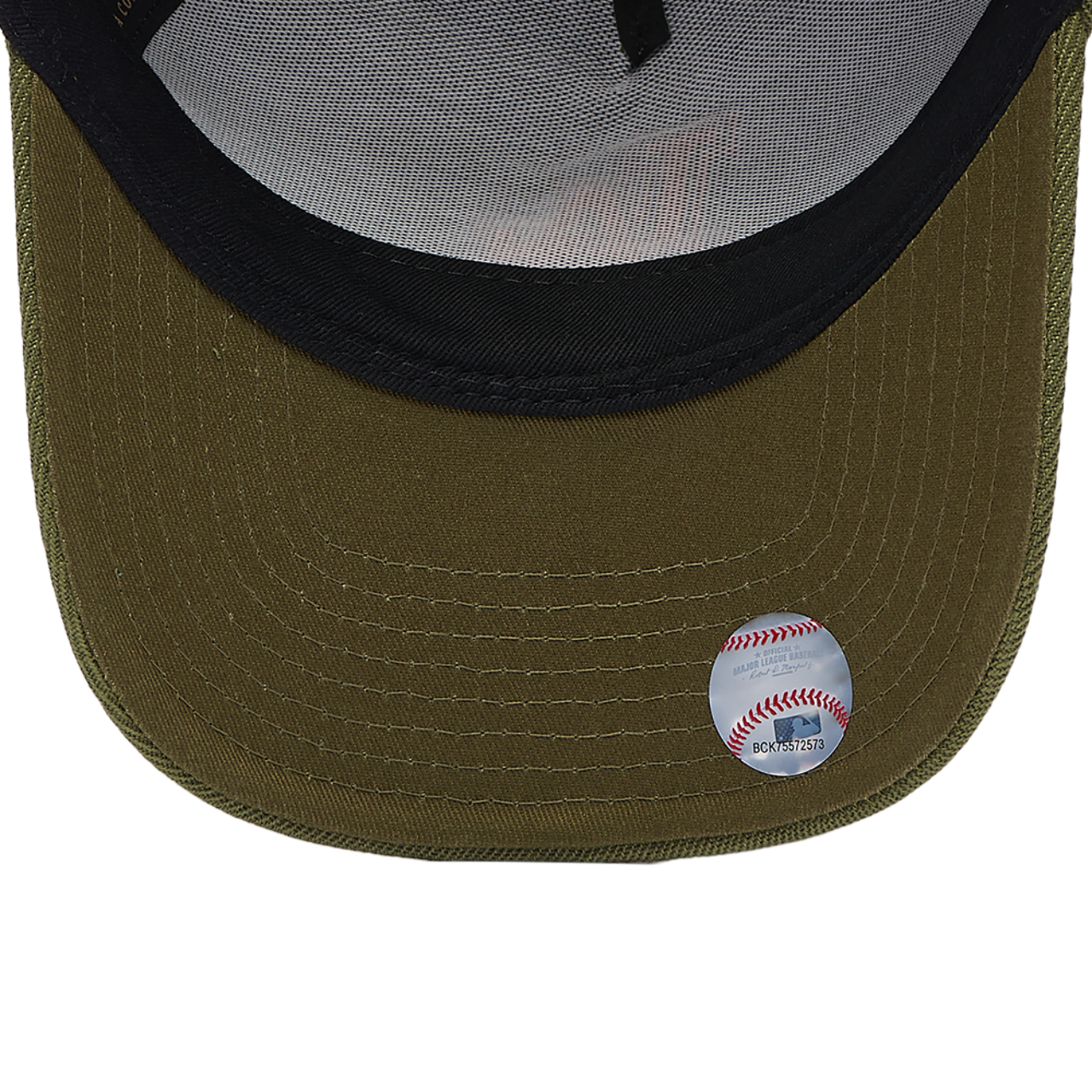 Mitchell & Ness Dodgers Neon Pop Pro Pinch Cap Image 5 of 5. Tap to open photo gallery.