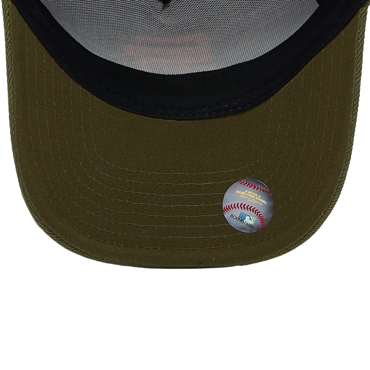 Mitchell & Ness Giants Neon Pop Pro Pinch Cap Image 5 of 5. Tap to open photo gallery.