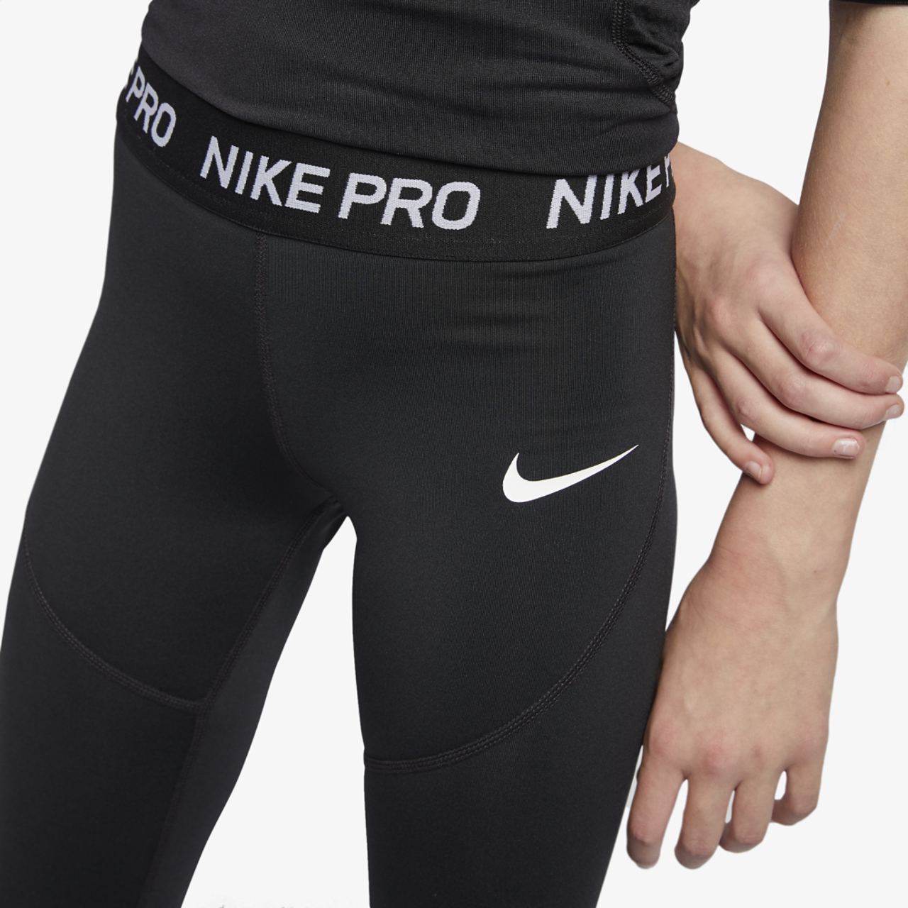 Nike Pro Tights Image 6 of 6. Tap to open photo gallery.