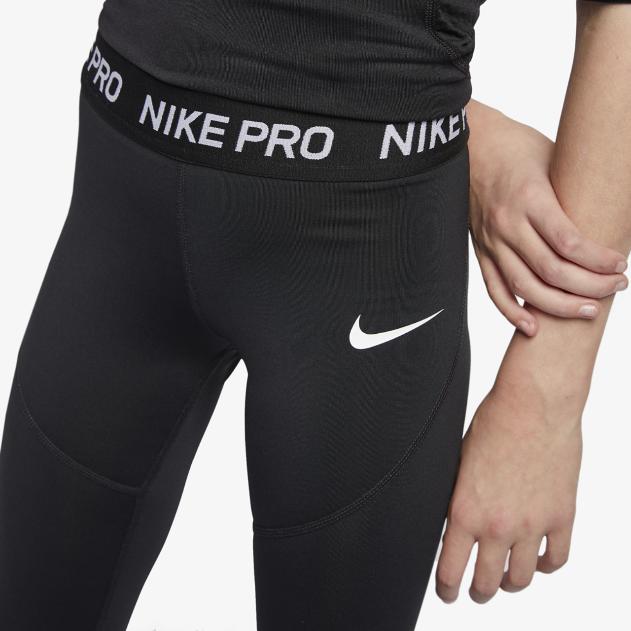 Nike Pro Tights Image 6 of 6. Tap to open photo gallery.