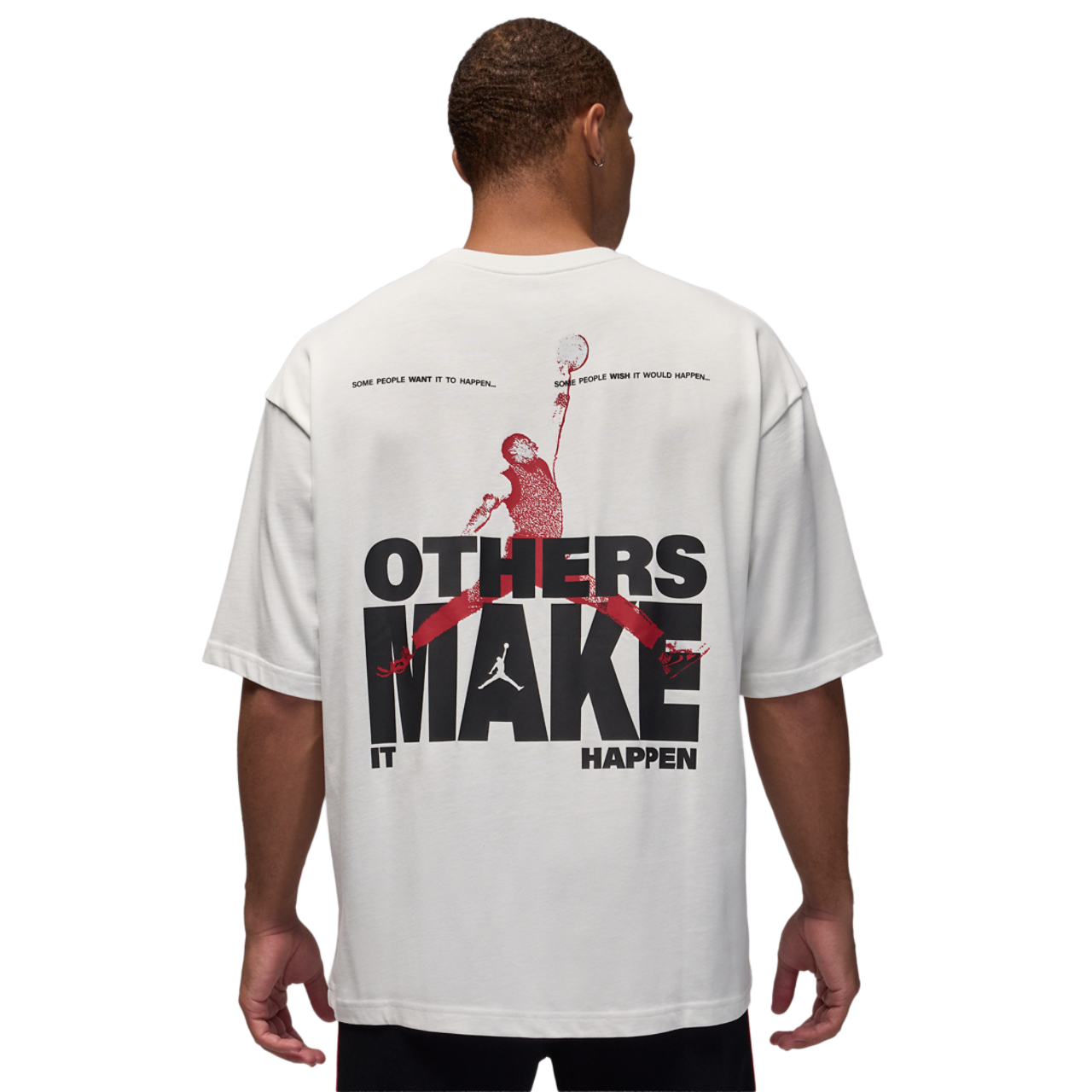 Jordan MJ Reissue Oversized Short Sleeve Crew CLD  Image 2 of 4. Tap to open photo gallery.