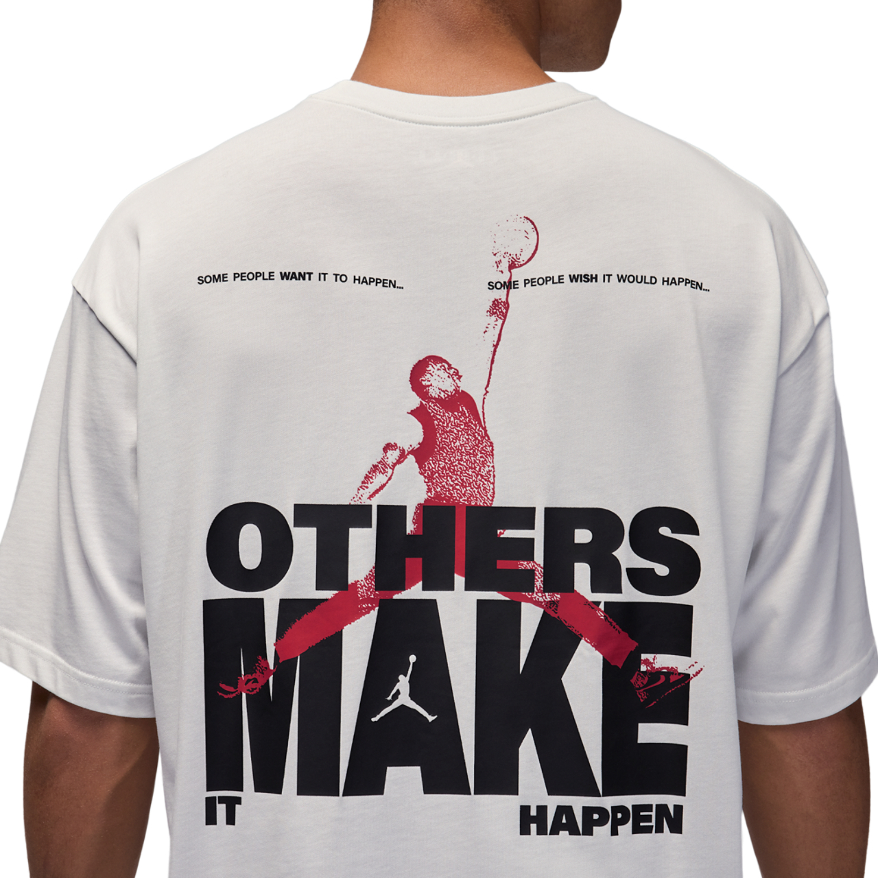 Jordan MJ Reissue Oversized Short Sleeve Crew CLD  Image 4 of 4. Tap to open photo gallery.