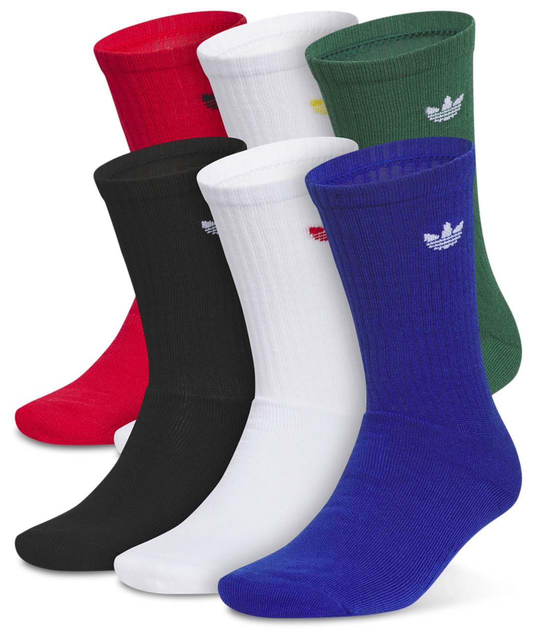 adidas Paquet de 6 paires de chaussettes de marin Originals Trefoil 2.0 Image 1 de 1. Appuyez pour ouvrir la galerie de photos.