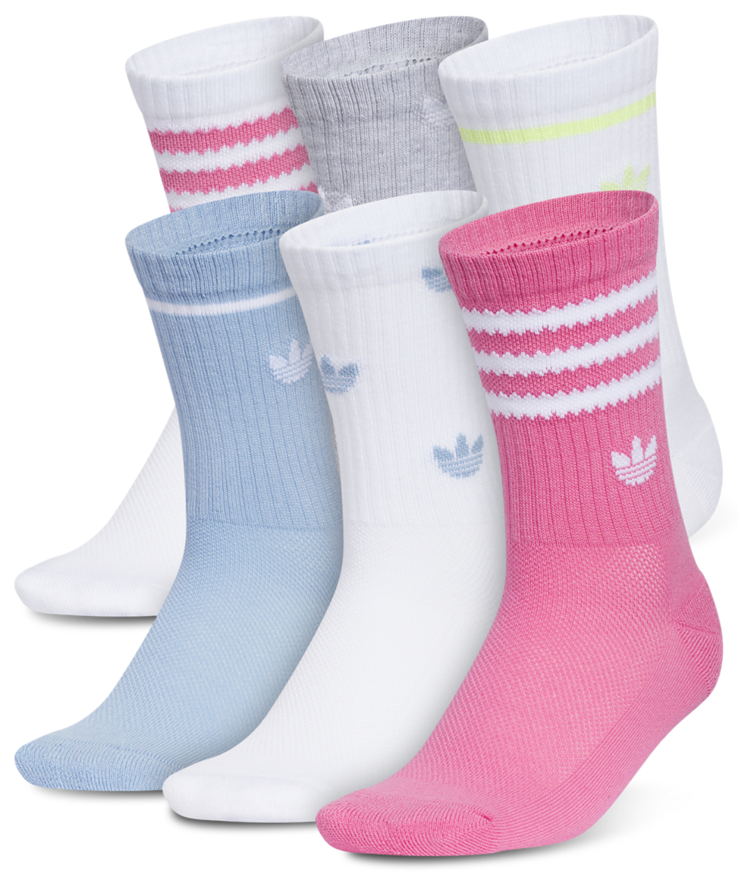 adidas Paquet de 6 paires de chaussettes de marin Originals Remix 4.0 Image 1 de 4. Appuyez pour ouvrir la galerie de photos.