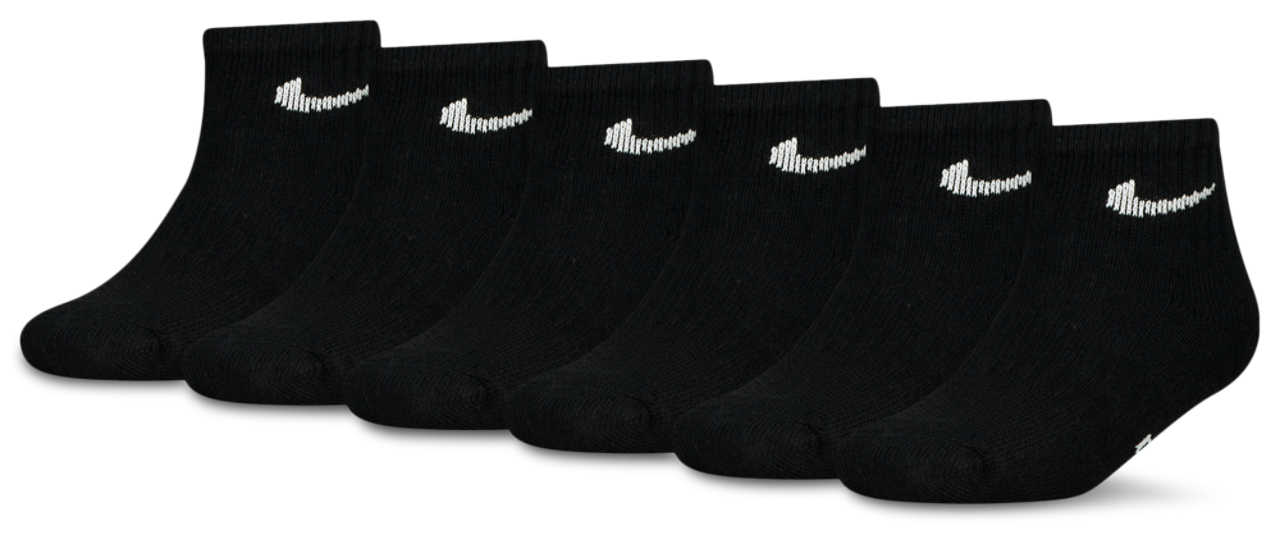 Nike Performance Basic Ankle Socks 6 Pack  Image 1 of 4. Tap to open photo gallery.