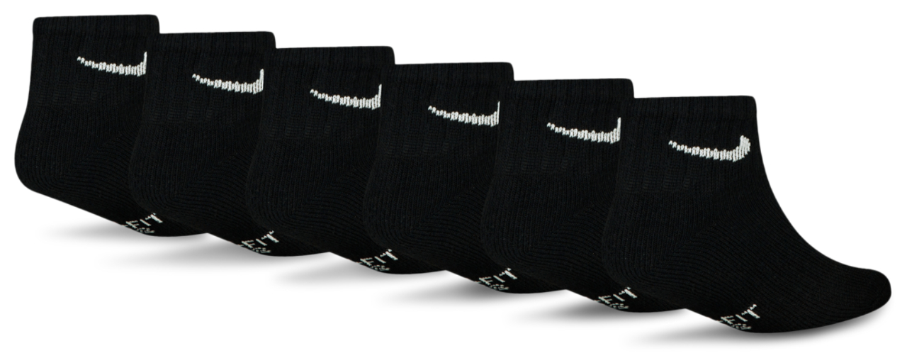 Nike Performance Basic Ankle Socks 6 Pack  Image 2 of 4. Tap to open photo gallery.