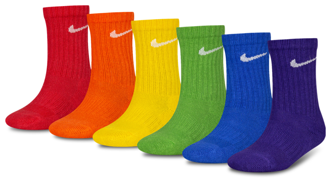 Nike Emballage de 6 paires de chaussettes de marin Image 1 de 10. Appuyez pour ouvrir la galerie de photos.