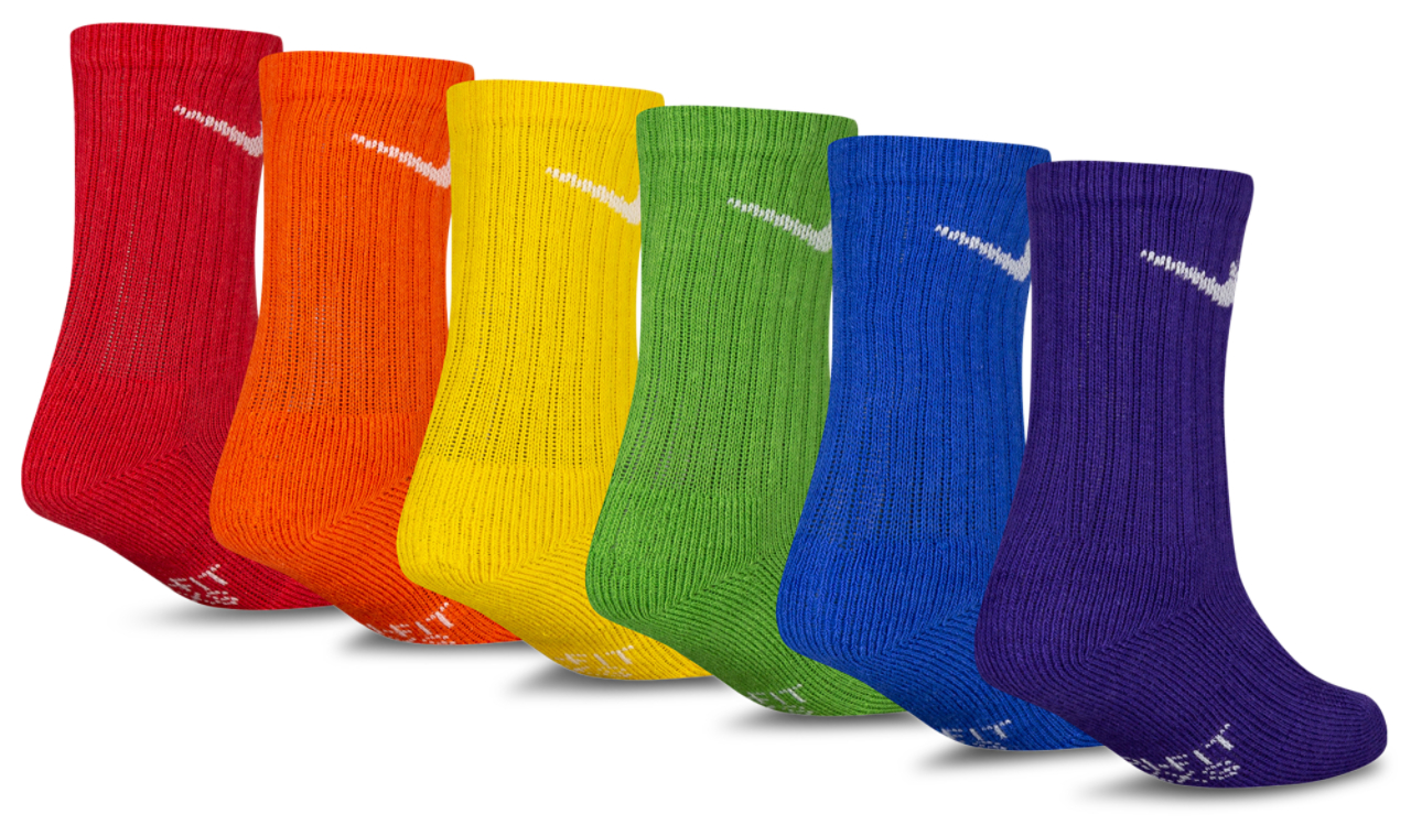 Nike Emballage de 6 paires de chaussettes de marin Image 2 de 10. Appuyez pour ouvrir la galerie de photos.