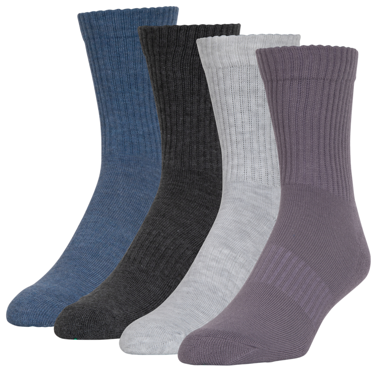 LCKR 4 Pack Half Crew Socks  Image 1 of 6. Tap to open photo gallery.