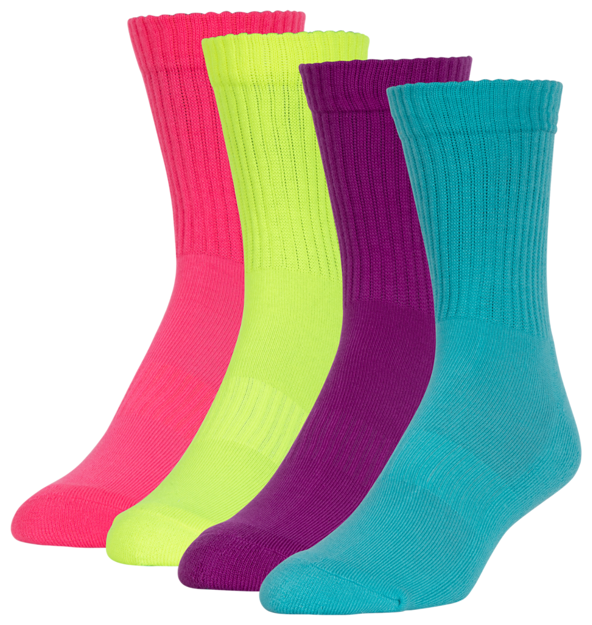 LCKR 4 Pack Half Crew Socks  Image 1 of 6. Tap to open photo gallery.