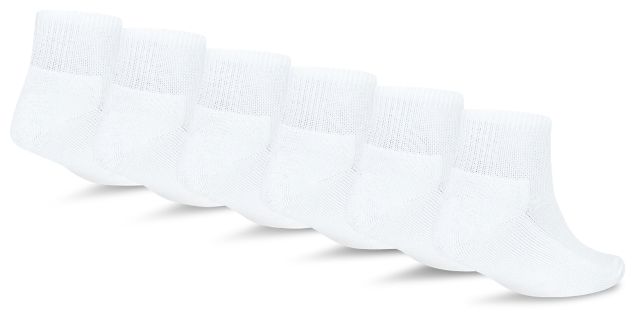 Jordan Everyday Essentials 6 Pack Ankle Socks  Image 2 of 2. Tap to open photo gallery.