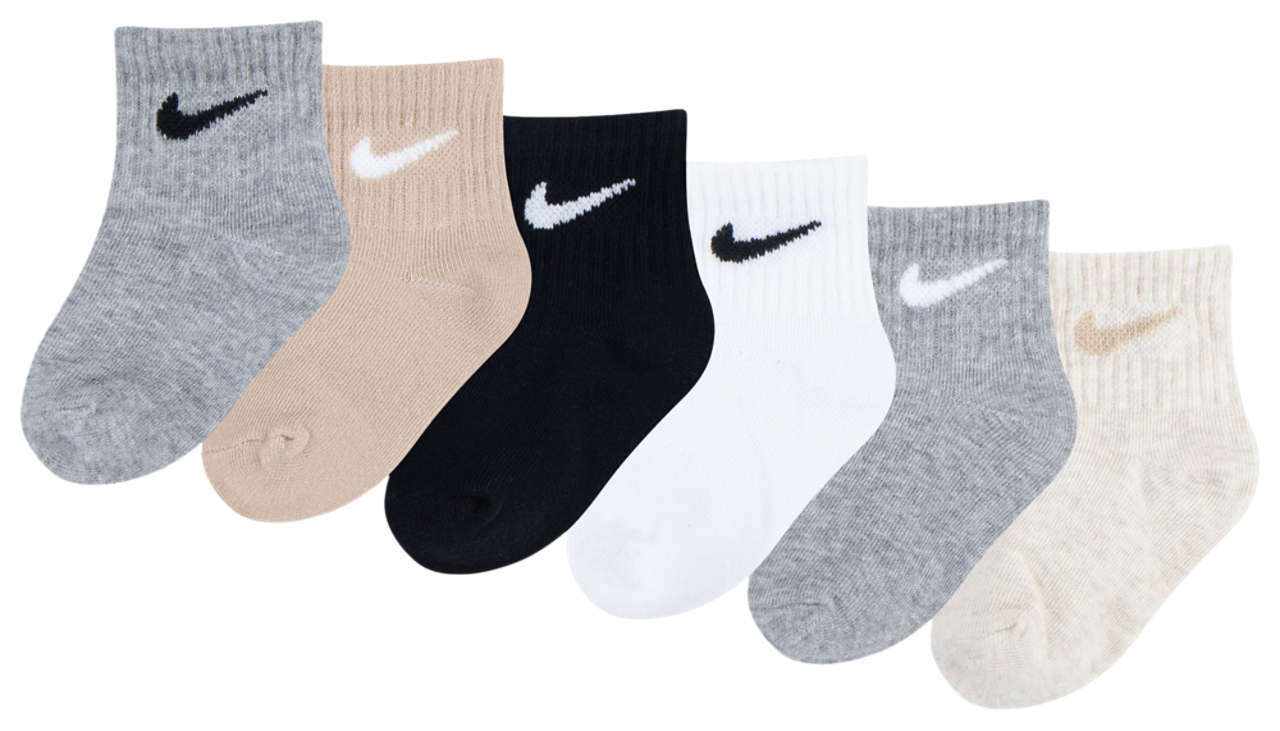 Nike Swoosh 6 Pack Ankle Sock  Image 1 of 2. Tap to open photo gallery.