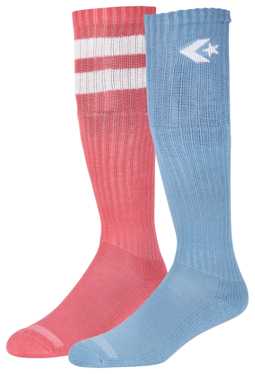 Converse Classic Knee High Socks  Image 2 of 4. Tap to open photo gallery.