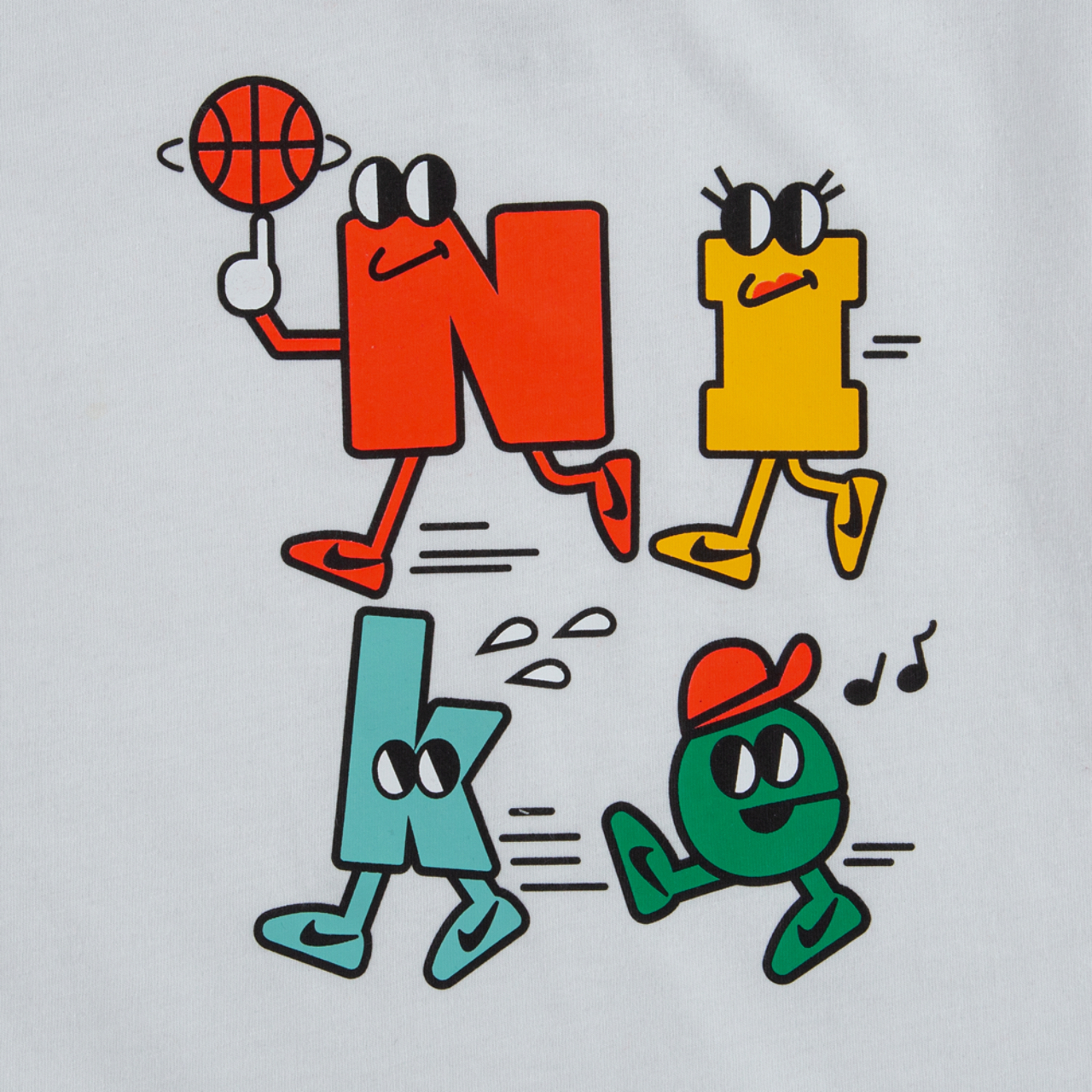 Nike Gel Front Back Futura T-Shirt Image 3 of 4. Tap to open photo gallery.