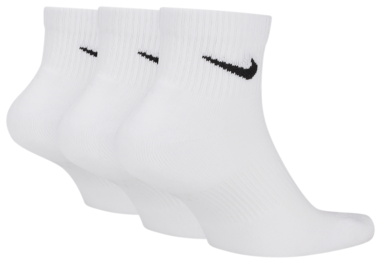 Nike 3 Pack Dri-FIT Plus Quarter Socks  Image 3 of 3. Tap to open photo gallery.