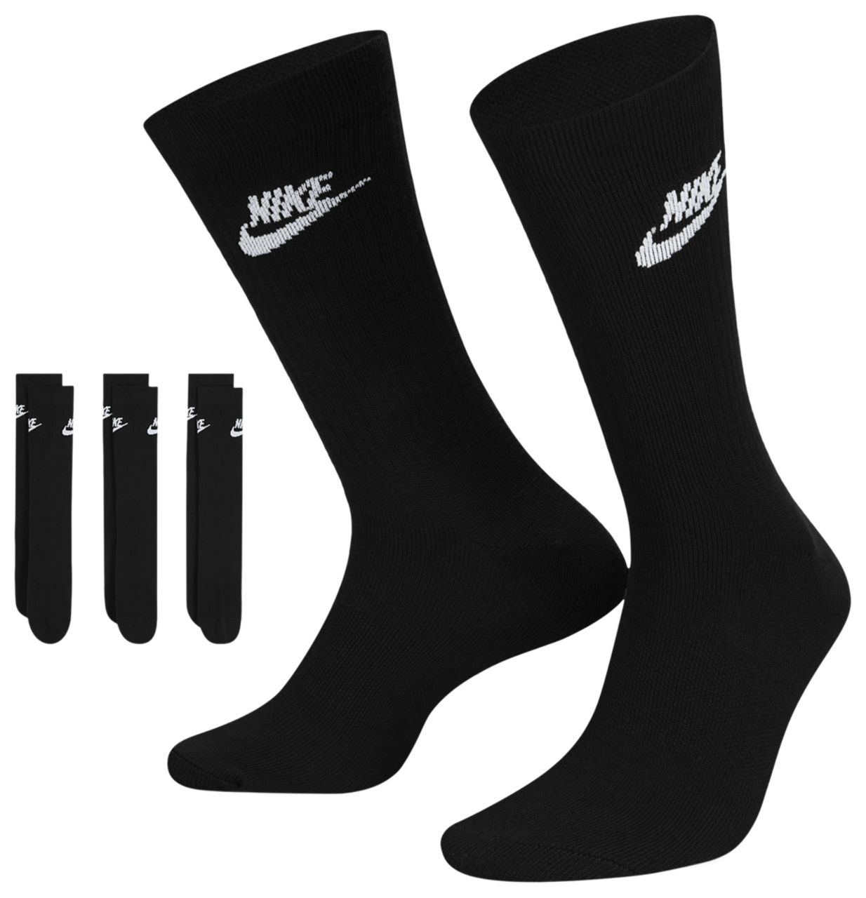 Nike Paquet de 3 paires de chaussettes de marin NSW Image 1 de 2. Appuyez pour ouvrir la galerie de photos.