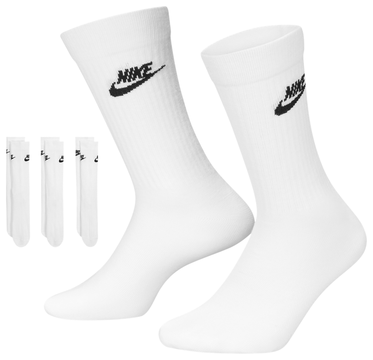 Nike Paquet de 3 paires de chaussettes de marin NSW Image 1 de 2. Appuyez pour ouvrir la galerie de photos.