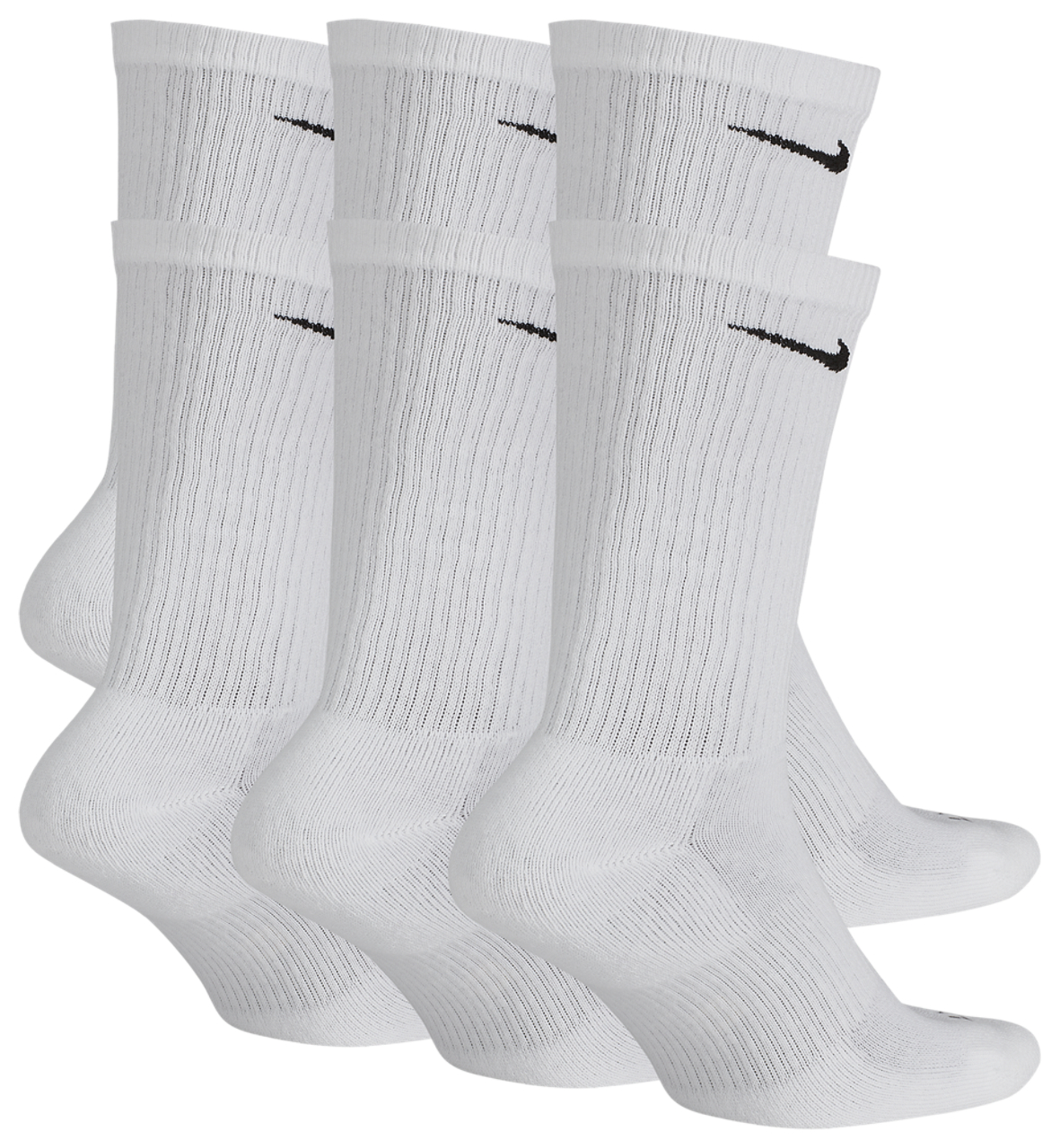 Nike 6 Pack Everyday Plus Cushioned Socks  Image 3 of 3. Tap to open photo gallery.