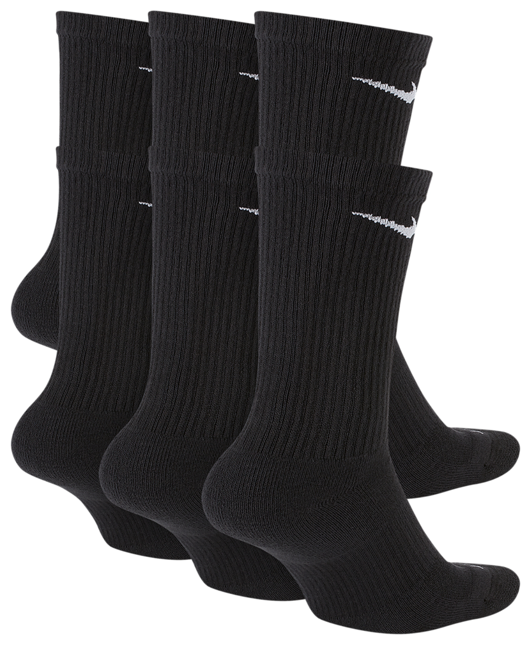 Nike 6 Pack Everyday Plus Cushioned Socks  Image 3 of 3. Tap to open photo gallery.