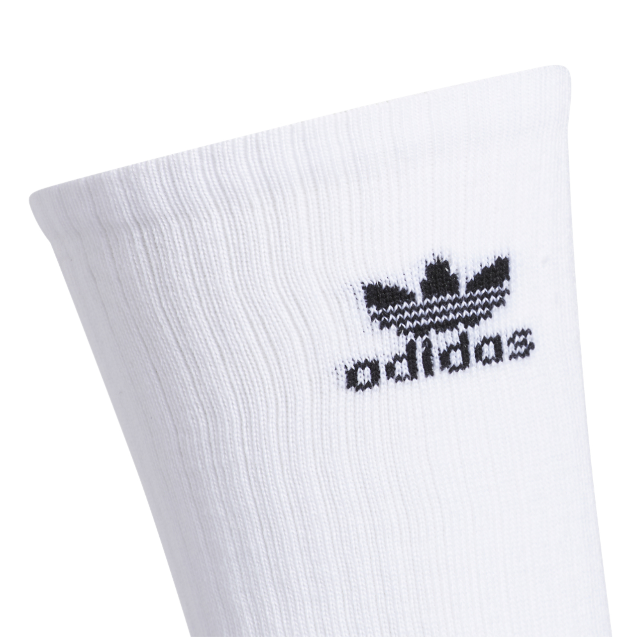 adidas Originals Trefoil 6 Pack Crew Socks  Image 3 of 3. Tap to open photo gallery.