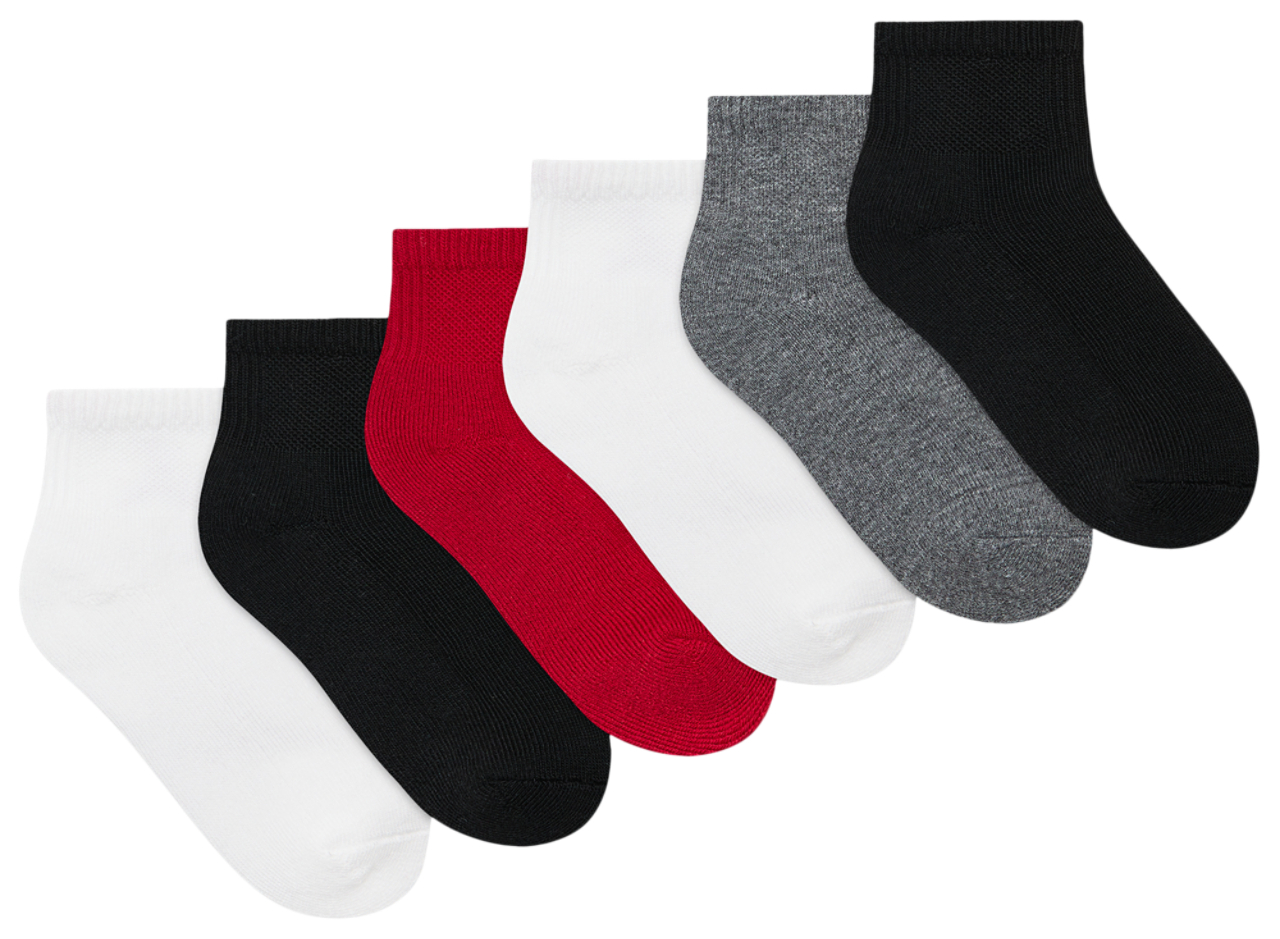 Jordan Everyday Essentials 6 Pack Ankle Socks  Image 2 of 2. Tap to open photo gallery.
