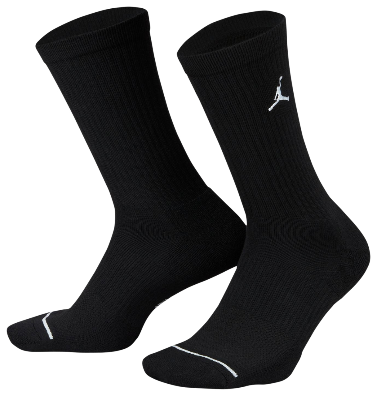 Jordan Every Day Cushioned Crew 3 Pack Socks  Image 4 of 5. Tap to open photo gallery.