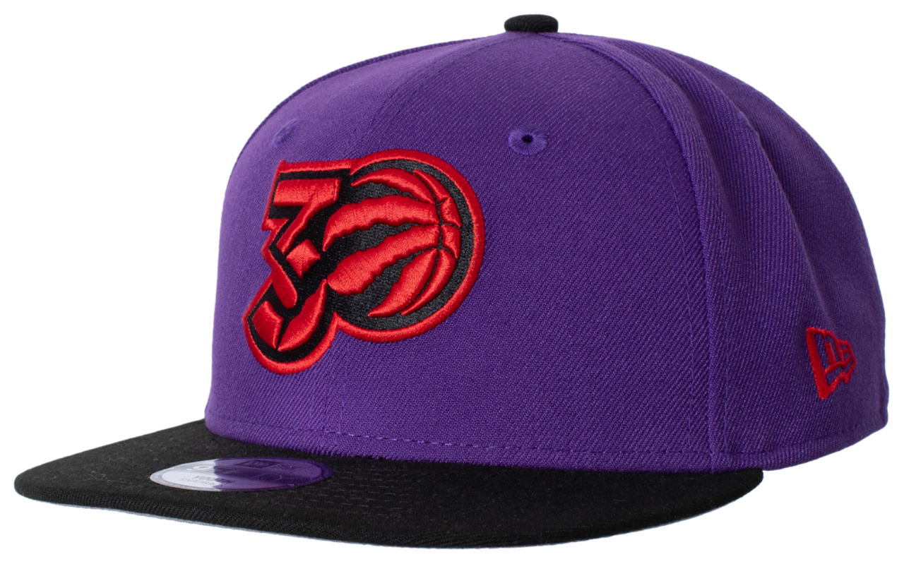 New Era Raptors 9Fifty NBA 30th Anniversary Cap  Image 1 of 5. Tap to open photo gallery.