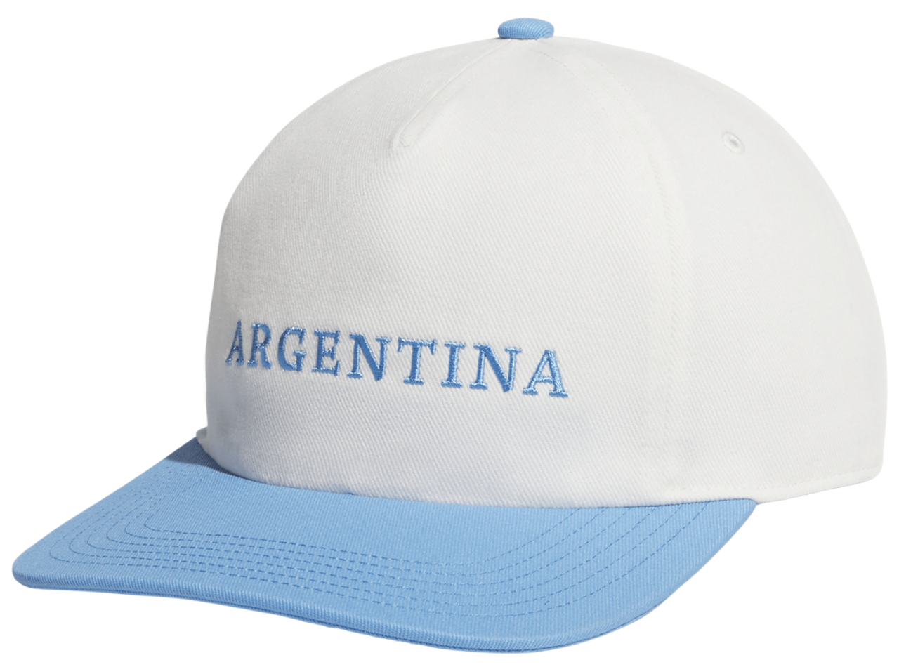 adidas WC'26 Argentina Wordmark Hat Image 1 of 3. Tap to open photo gallery.